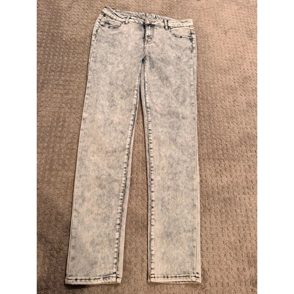 Celebrity Pink Acid Wash Skinny Jeans